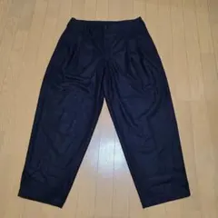 COMME des GARÇONS SHIRT ツータックウールパンツ ネイビーのサムネイル