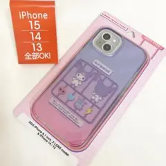 マイメロディ クロミ iPhone15/14/13対応 ソフトケース8005