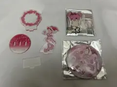 おジャ魔女どれみ　どれみ　アクスタ　缶バッジ