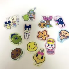 たまごっち フレークステッカー　12種類✖️2種類