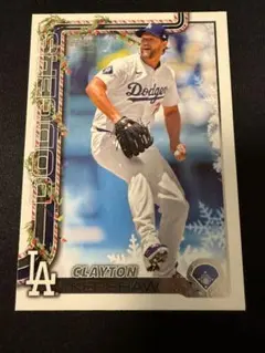 クレイトンカーショーTopps MLB HOLIDAY MEGA 2025