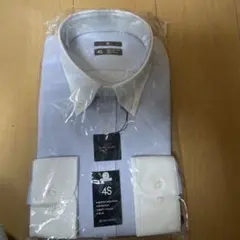 SUIT SELECT 4S ワイシャツ ブルー クレリック Lサイズのサムネイル