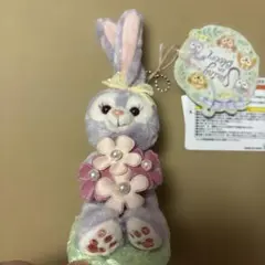 ディズニー　ステラルー　スプリング　ぬいぐるみキーホルダー
