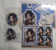 東京リベンジャーズ　まるくじ　アクリルスタンド　缶バッジ　キーホルダー　場地圭介