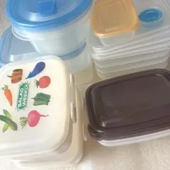 タッパーウェア Tupperware 食品保存容器 まとめ売り 8点 中古品