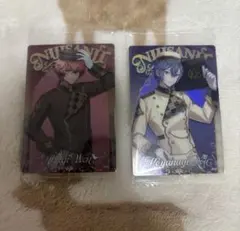 にじさんじ　ウエハース　カード　赤城ウェン　小柳ロウ