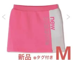 新品 ニューバランス ゴルフ レディース ニット スカート インナーパンツ付き