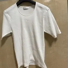 ROGICA ホワイト　カットソー　L