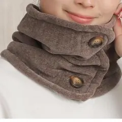 新品 上質シェニール素材 おやすみマフラー ネックウォーマー おうちマフラー