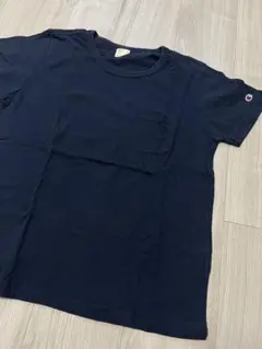 Champion ネイビー Tシャツ ポケット付き
