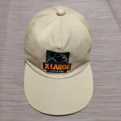 キッズ　X-LARGE ベージュキャップ Fサイズのサムネイル