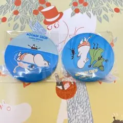 ムーミンショップカジュアルエディション 缶バッジ 2個セット