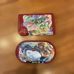 ポケモンメザスタ スペシャル レックウザ カイオーガ 2枚セット