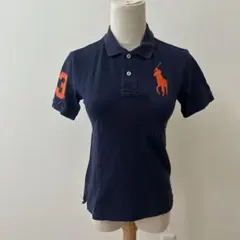 y2k archive ポロラルフローレン　ナンバリングポロシャツ　ネイビー