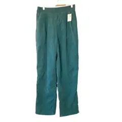 新品earth music&ecology コーデュロイパンツMグリーン