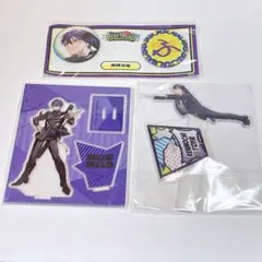 ろふまお 剣持刀也 3周年 アクリルスタンド 缶バッジ