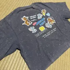 トムとジェリー タフィー Tシャツ ケミカルウォッシュ150しまむら購入のサムネイル
