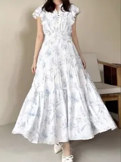 CELFORD フィット＆フレアワンピース 花柄 | Mercari