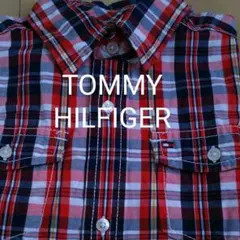 お値下げトミーフィルガーチェックシャツ