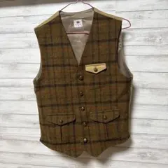 Mitsumine × HARRIS TWEED ベスト サイズM 日本製