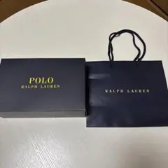 POLO RALPH LAUREN ショップ袋とギフトボックス