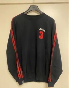 adidas スウェット　90年代　古着　オーバーサイズ