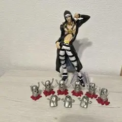 一番くじジョジョの奇妙な冒険 リゾットネェロ　メタリカ9点セット