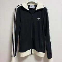 残り1 レア L adidas トラックトップ ワッフル アディカラー グレー 