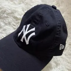 NEW ERA ヤンキース キャップ ネイビー 紺 NY 帽子　アウトドア　夏のサムネイル