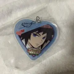 鬼滅の刃 キメツ学園 バレンタイン 冨岡義勇 義勇 ハート形アクリルチャーム 冨岡義勇 バレンタイン キメツ学園 アクリルチャーム ハート 鬼