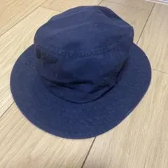 【中古】無印良品 ネイビー バケットハット サイズ57.5cm
