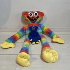 ハギーワギー BIGぬいぐるみレインボー&青ぬいぐるみ2体セット