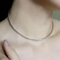 ボーンチョーカー シルバー925／タイプB ボーンチョーカー シルバー925／タイプB ボーンチョーカー