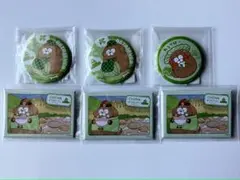 おそ松さん　松犬　WEBくじ　缶バッジ　レトリバー（チョロ松）