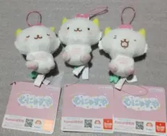 【新品タグ付き】サンリオキャラクターズ むにゃすやマスコット がおぱわるぅ3種