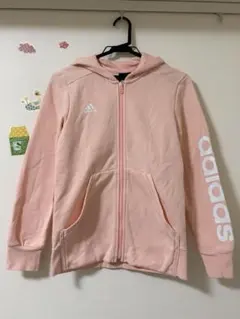 adidas フード付きパーカー 160cm