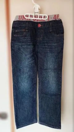 デニムパンツ　 ダークブルー