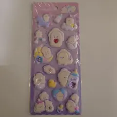 【新品未開封】つぶらな瞳　ぷくぷくシール なまがきちゃん