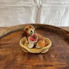 ✴︎ヴィンテージ✴︎1970年代✴︎陶器の犬の置物✴︎