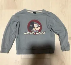 Disney Mickey Mouse トレーナー 130cm ミントグリーンのサムネイル
