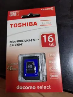 TOSHIBA microSDHC UHS-Iカード 16GB