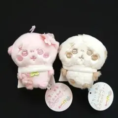ちいかわ　ぬいぱれっと　さくらいろ　ミルクいろ　ラッコ２種セット　新品　タグ付き