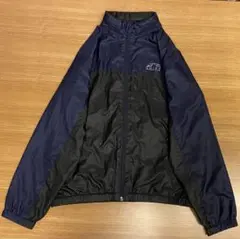 SHIPS ネイビーかパープル/ブラック　ナイロンジャケット S 145cm