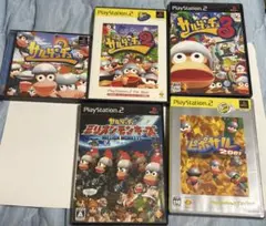 【動作確認済】サルゲッチュ シリーズ5本まとめ売りセット PS1・PS2
