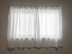 ニトリ　レースカーテン100cm×108cm 2枚組のサムネイル