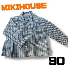 MIKIHOUSE チェック柄シャツ 90