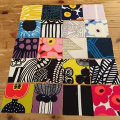 マリメッコ10センチ角20枚