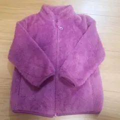 UNIQLO フリースジャケット サイズ90 パープル