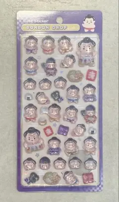 【正規品】ボンボンドロップシール　和柄　お相撲さん　BONBON DROP