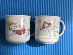 スヌーピー マグカップ 2個セットピーナッツ